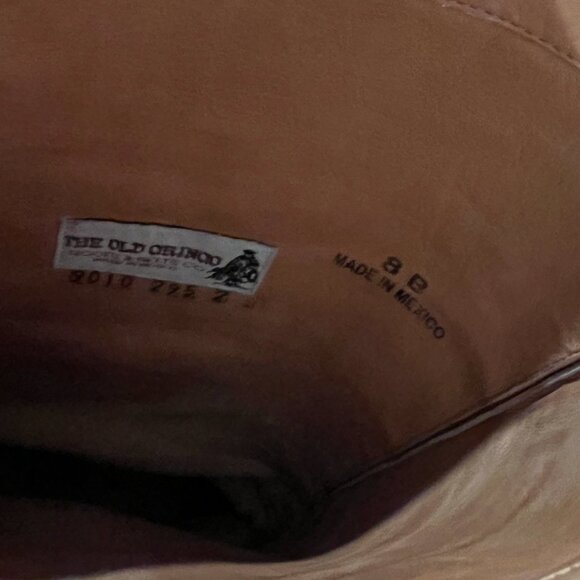 Classic RARE Old Gringo Tall Harness Boot Size 8 - Picture 8 of 12